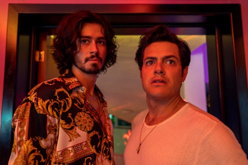 Manuel Masalva as Ramon Arellano Felix, Alfonso Dosal as Benjamin Arellano Felix in ‘Narcos: Mexico’...