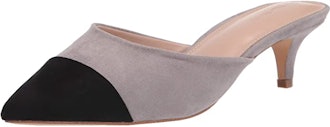 The Drop Paulina Pointed Toe Two-Tone Mule