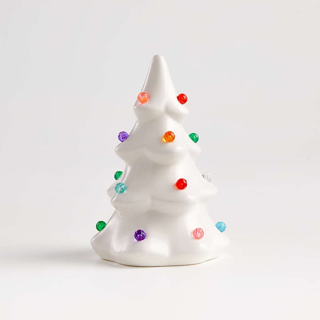 Mini Vintage Ceramic Christmas Tree 5"