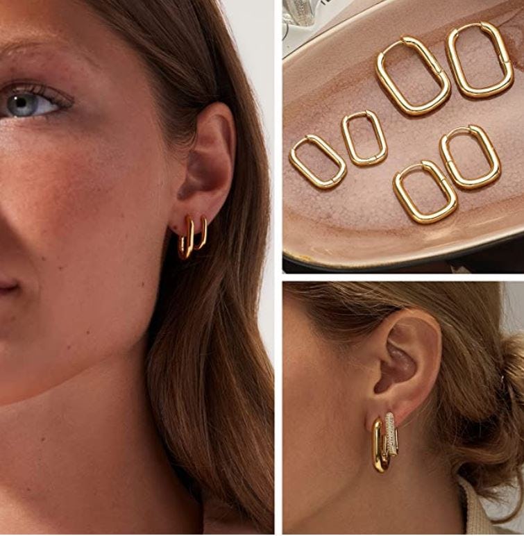 17 Mile Gold Hoop Earrings