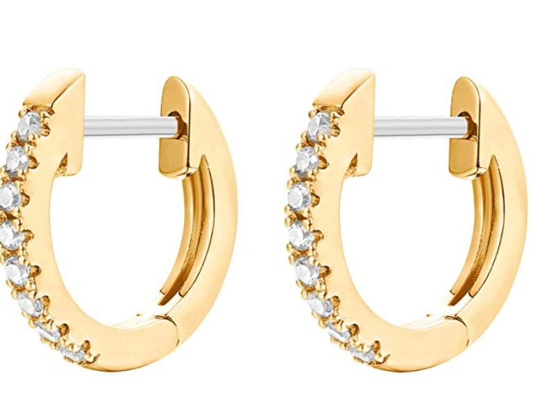 PAVOI 14K Gold Plated Cubic Zirconia Cuff Earring