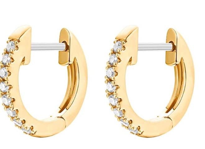 PAVOI 14K Gold Plated Cubic Zirconia Cuff Earring