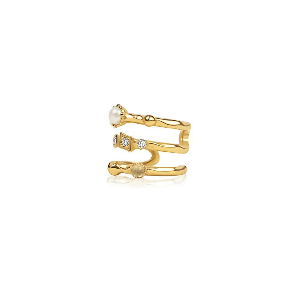 Inthefrow Orion Ear Cuff - Gold