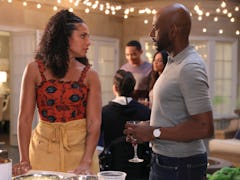 Christina Moses as Regina and Romany Malco as Rome in 'A Million Little Things'