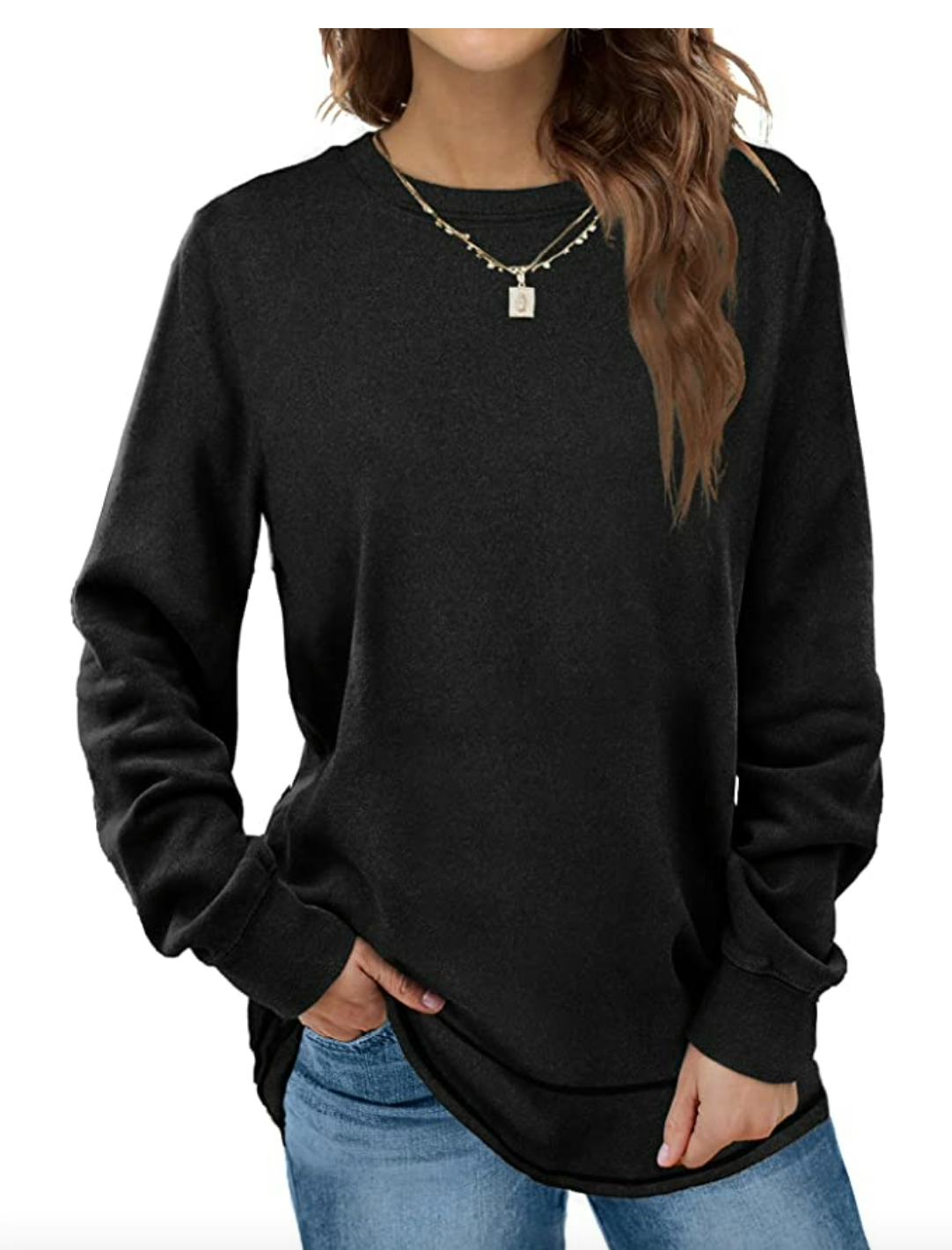 Dofaoo Crewneck Long Sleeve Sweatshirt