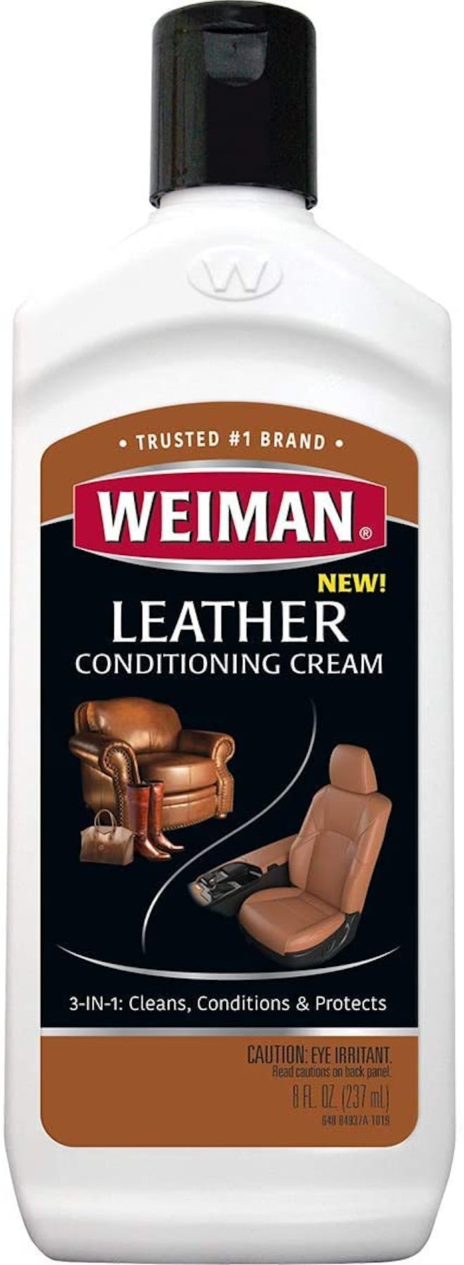 Weiman 3-in-1 Leather Cleaner