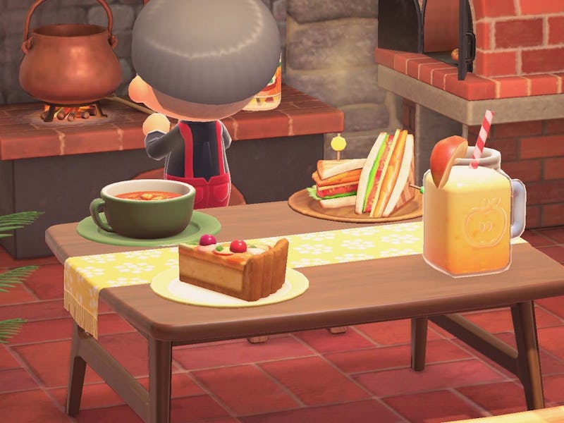 animal crossing new horizons cooking guide food