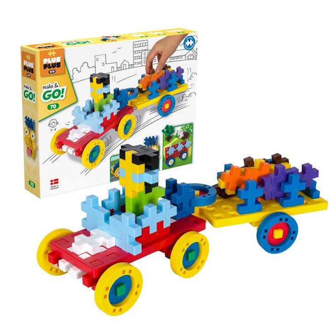 Big! Make & Go! 70-Piece Puzzle is a popular 2021 holiday toy for 2-4 year olds