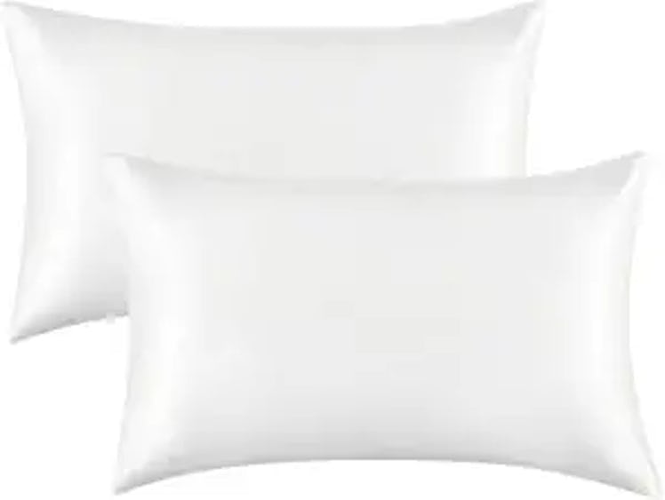 Bedsure Satin Pillowcase for Hair and Skin Queen