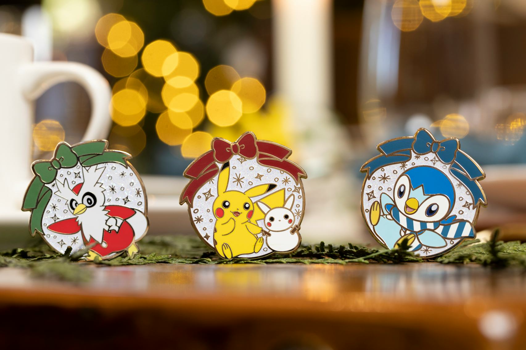Pokémon Snowy Holiday Pokémon Pins (3-Pack)