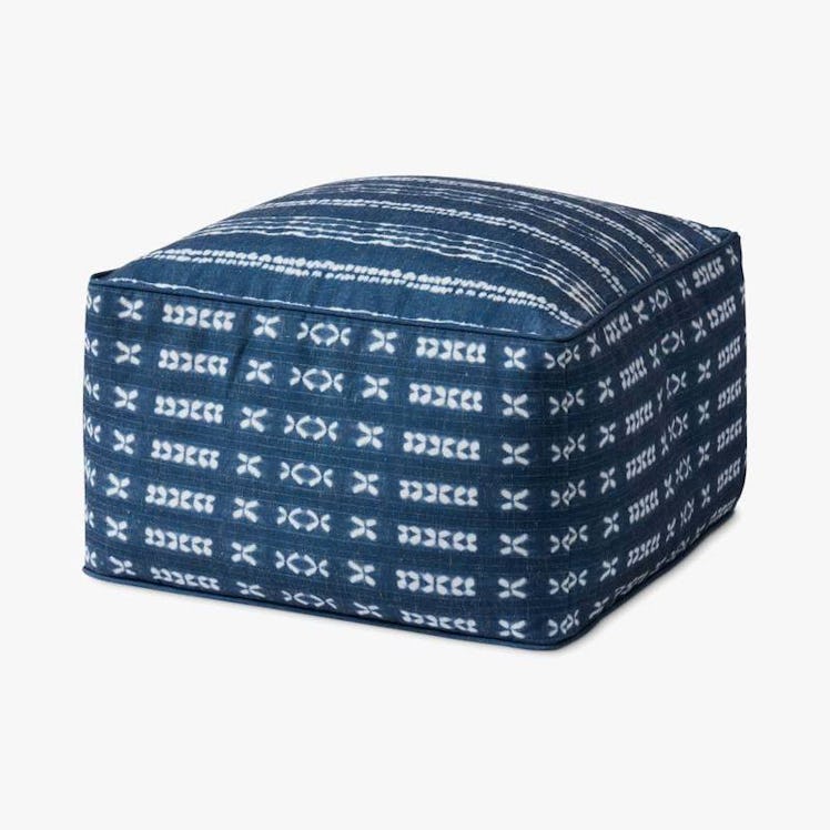 Indigo Pouf