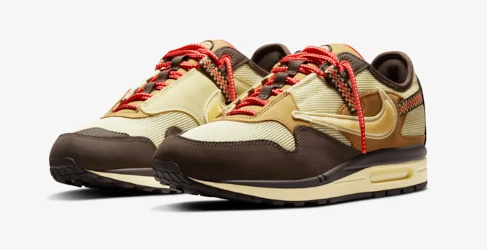 Nike x Travis Scott Air Max 1 sneaker "Baroque Brown"