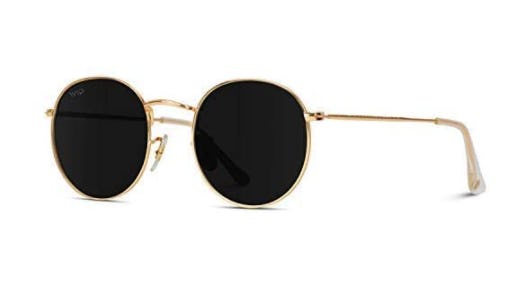 WearMe Pro - Reflective Lens Round Trendy Sunglasses