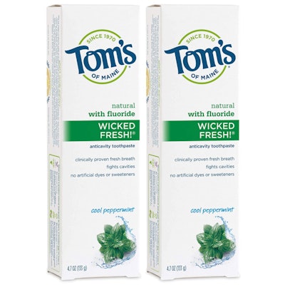 Tom's of Maine Natural Wicked Fresh! Toothpaste (2-Pack)