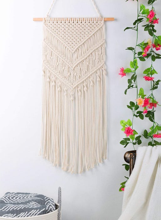 TIMEYARD Macrame Woven Wall Hanging