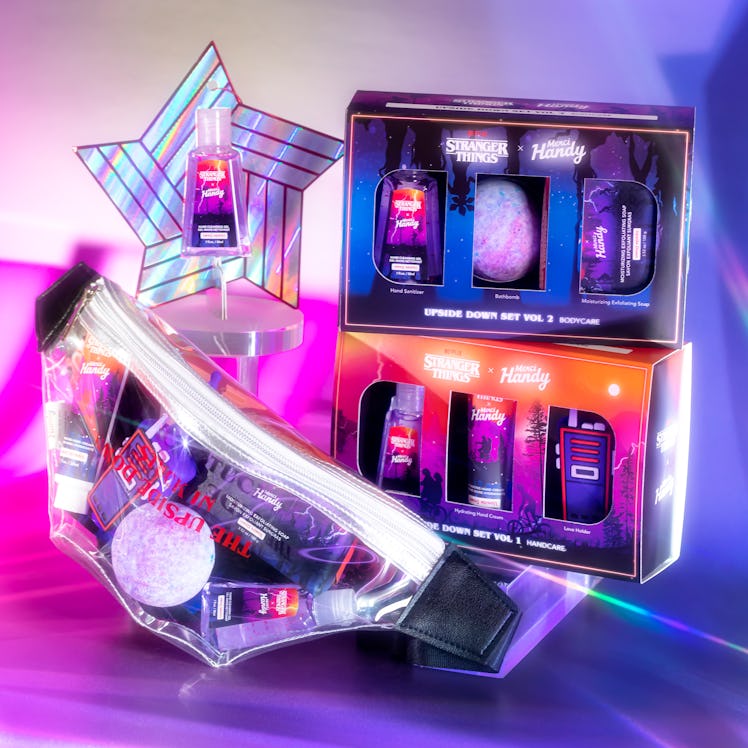 Merci Handy's 'Stranger Things' skincare collection.