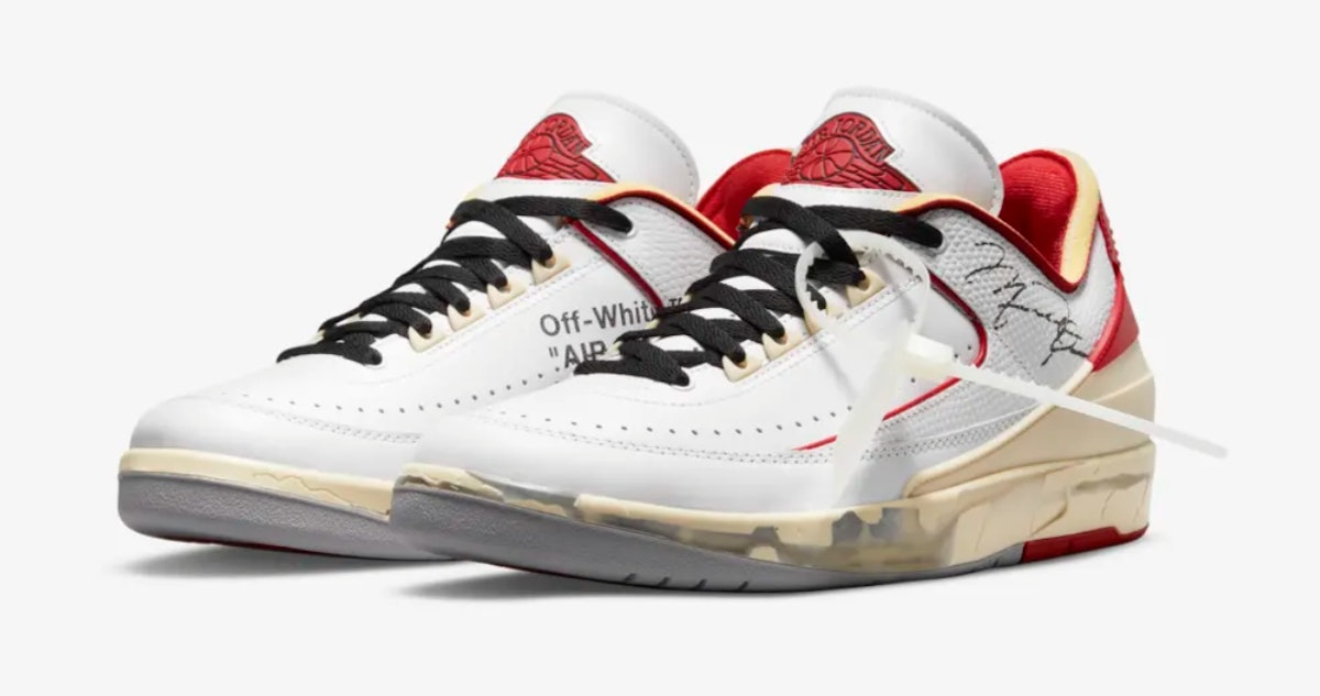 Nike's Off-White Jordan 2 sneakers feature Michael Jordan's signature
