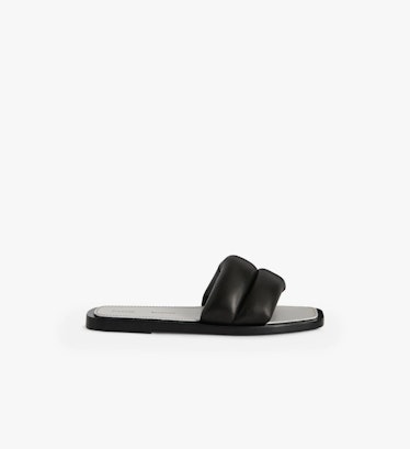 Black puffy slides from Proenza Schouler.