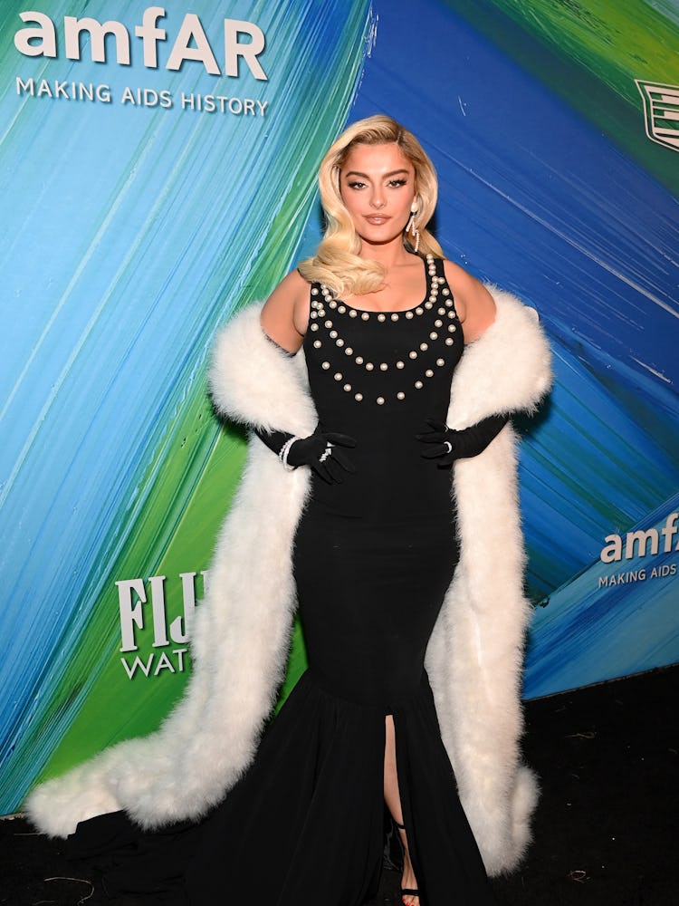 Bebe Rexha attends the amfAR Gala Los Angeles 2021 