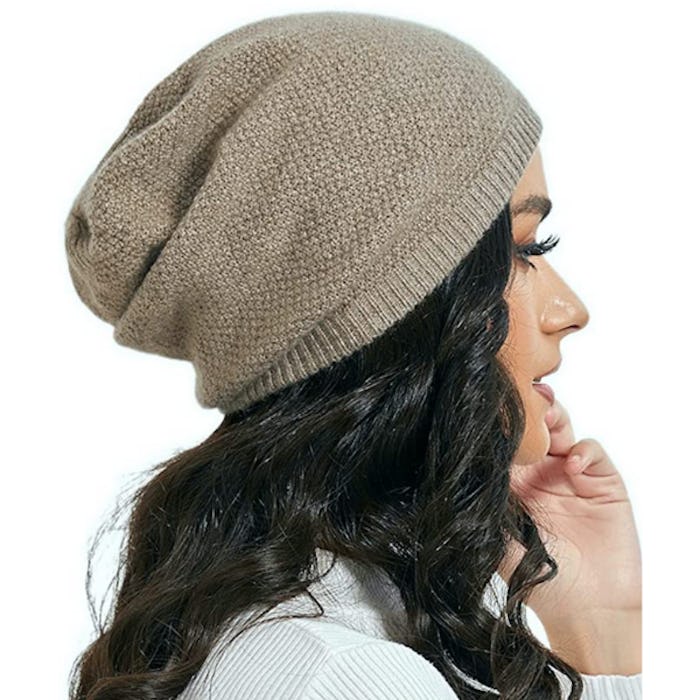 KIKONIO CHEN Cashmere Knit Beanie