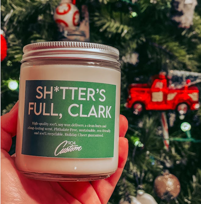 National Lampoon Inspired Holiday Candle Label