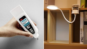 The Miday Clip on Lamp and the 3M high strength small hole repair