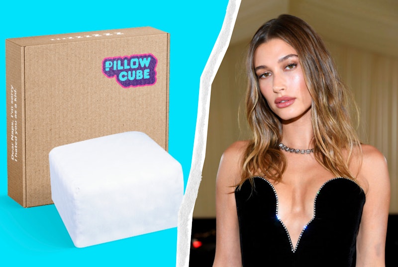 My honest review of the Pillow Cube, Hailey Bieber's favorite pillow.