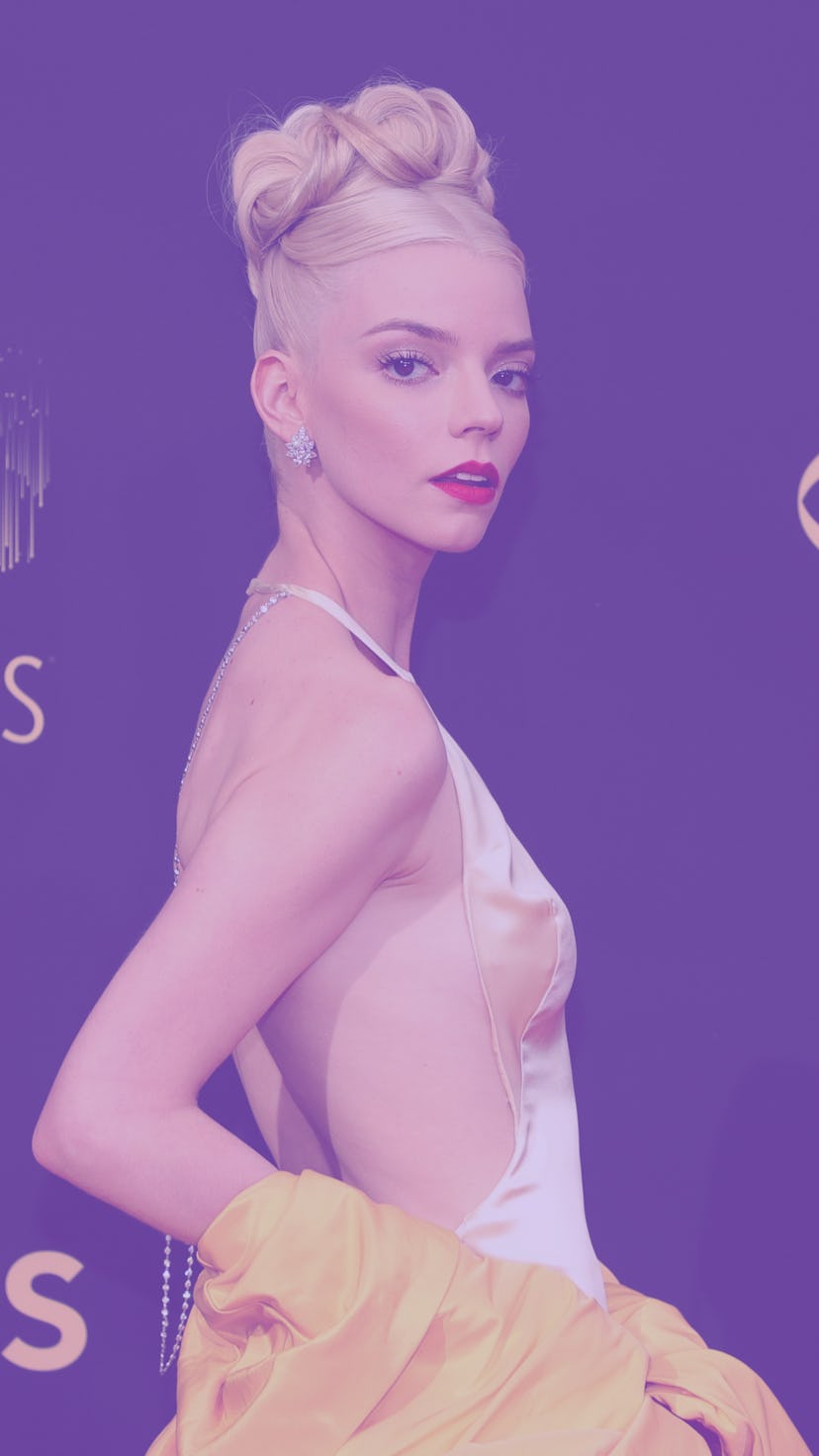 LOS ANGELES, CALIFORNIA - SEPTEMBER 19: Anya Taylor-Joy attends the 73rd Primetime Emmy Awards at L....