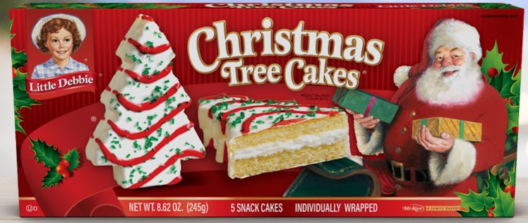 You can buy Little Debbie Christmas Tree Cakes ice cream at Walmart.