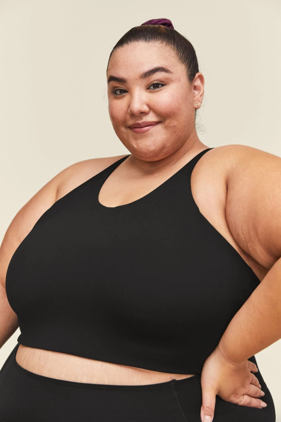 Black Topanga Halter Bra