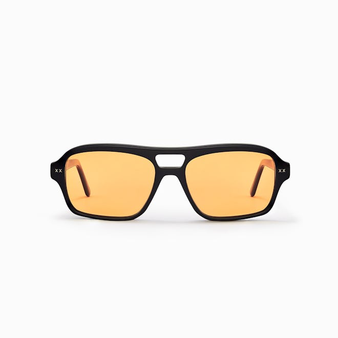Damien / Black / Orange Lexxola sunglasses.