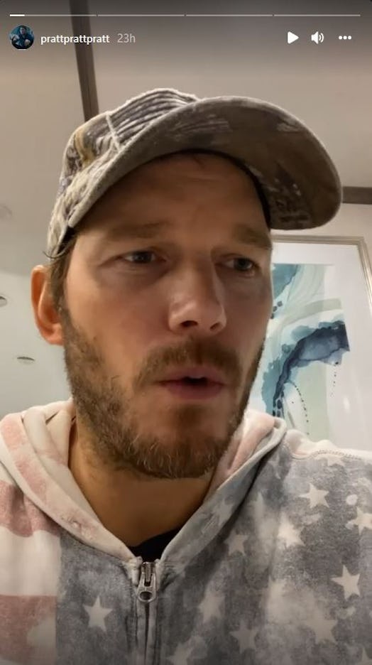 Chris Pratt talks about being "emotional" after facing backlash to his Instagram post about wife Kat...