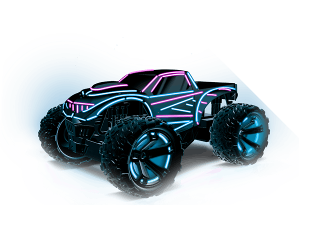 WeCool Toys Lumitek Neon Giant RC Car is a popular 2021 holiday toy for Tweens