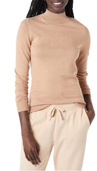 Amazon Essentials Lightweight Mockneck Sweater