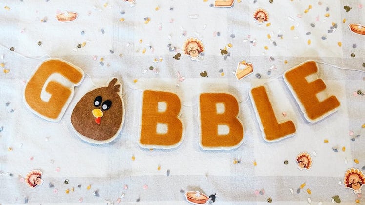 Gobble Felt Garland