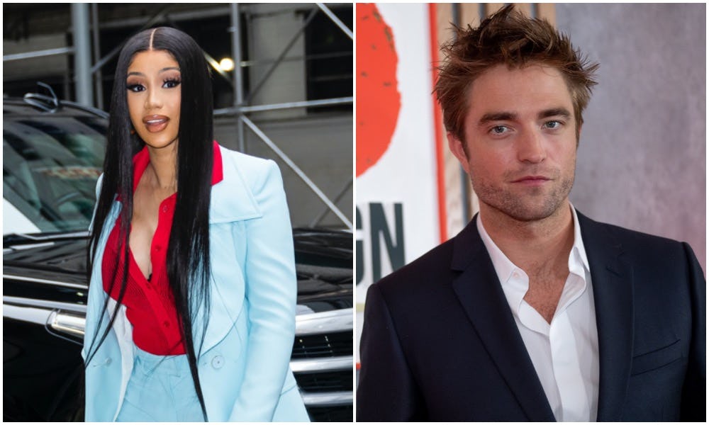 Watch Cardi B Totally Fangirl Over Meeting Robert Pattinson