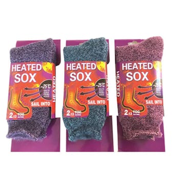 NY GOLDEN FASHION Thermal Socks (3 Pairs) 