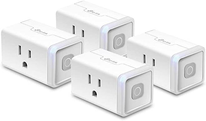 Kasa Smart Home Wi-Fi Outlet (4-Pack)