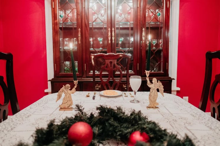 The 'Home Alone' Airbnb has photo opportunities throughout the house like this Kevin McCallister set...