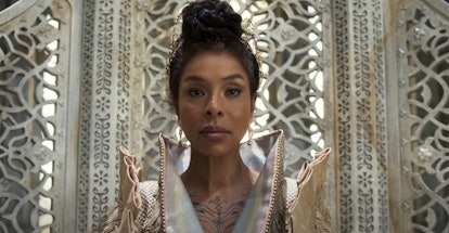 Sophie Okonedo as Siuan Sanche, the Amyrlin Seat in The Wheel of Time