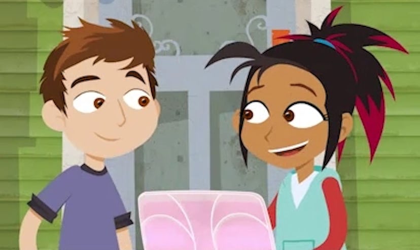 'SciGirls' is a kids' science show where girls design their own inventions.