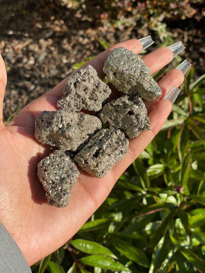 Small Pyrite Chunks