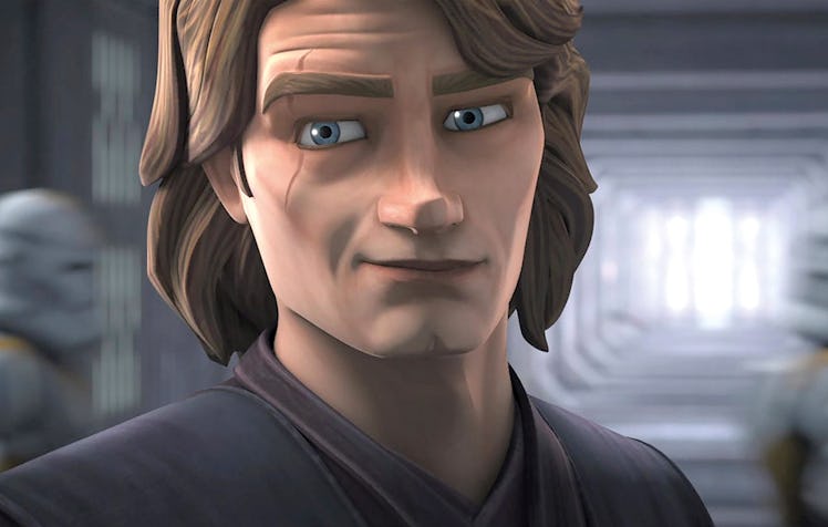Anakin Skywalker in the final season of The Clone Wars.