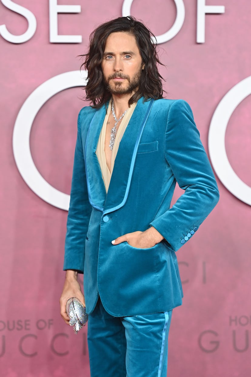 Jared Leto attends the UK Premiere Of "House of Gucci"