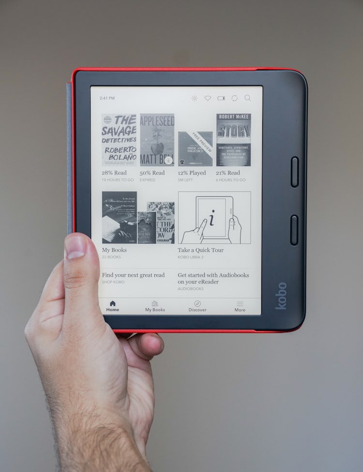 The Kobo Libra 2 supports audiobooks via Bluetooth.