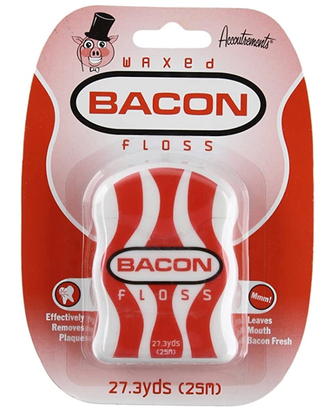 Archie McPhee Accoutrements Waxed Bacon Floss