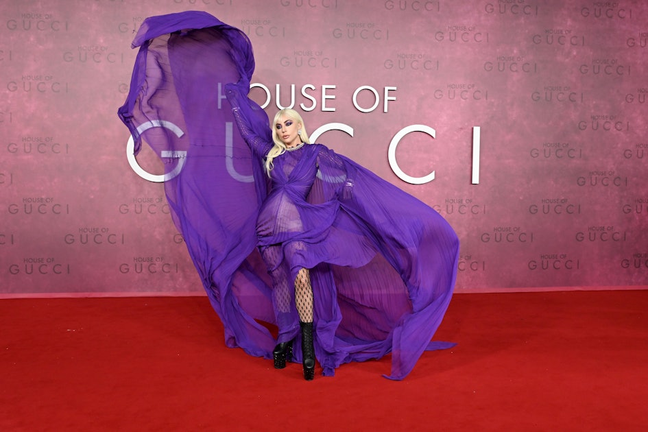 Korrupt parti skepsis Lady Gaga Wore a Dress Off the Gucci Runway for the 'House of Gucci'  Premiere