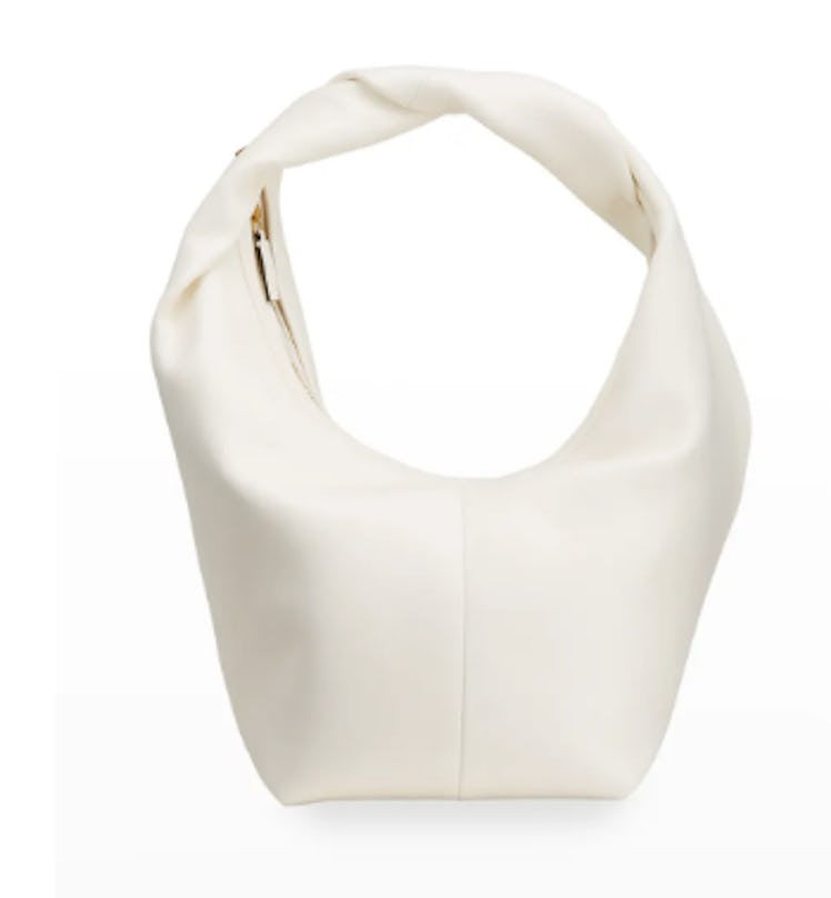 Valentino's Roman Stud Leather Hobo Bag. 