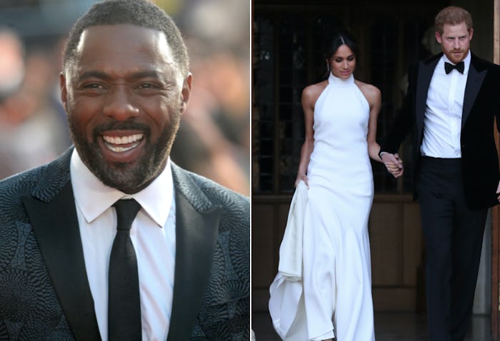 Idris Elba opened up about how nervous he was to be Meghan Markle and Prince Harry's wedding DJ.