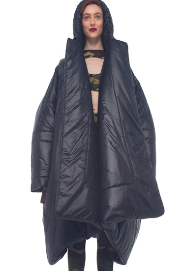 Hooded Blanket Sleep Bag Coat